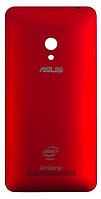 Задняя крышка Asus ZenFone 5 (A500CG 2014, A500KL 2014, A501CG 2015) красная Оригинал