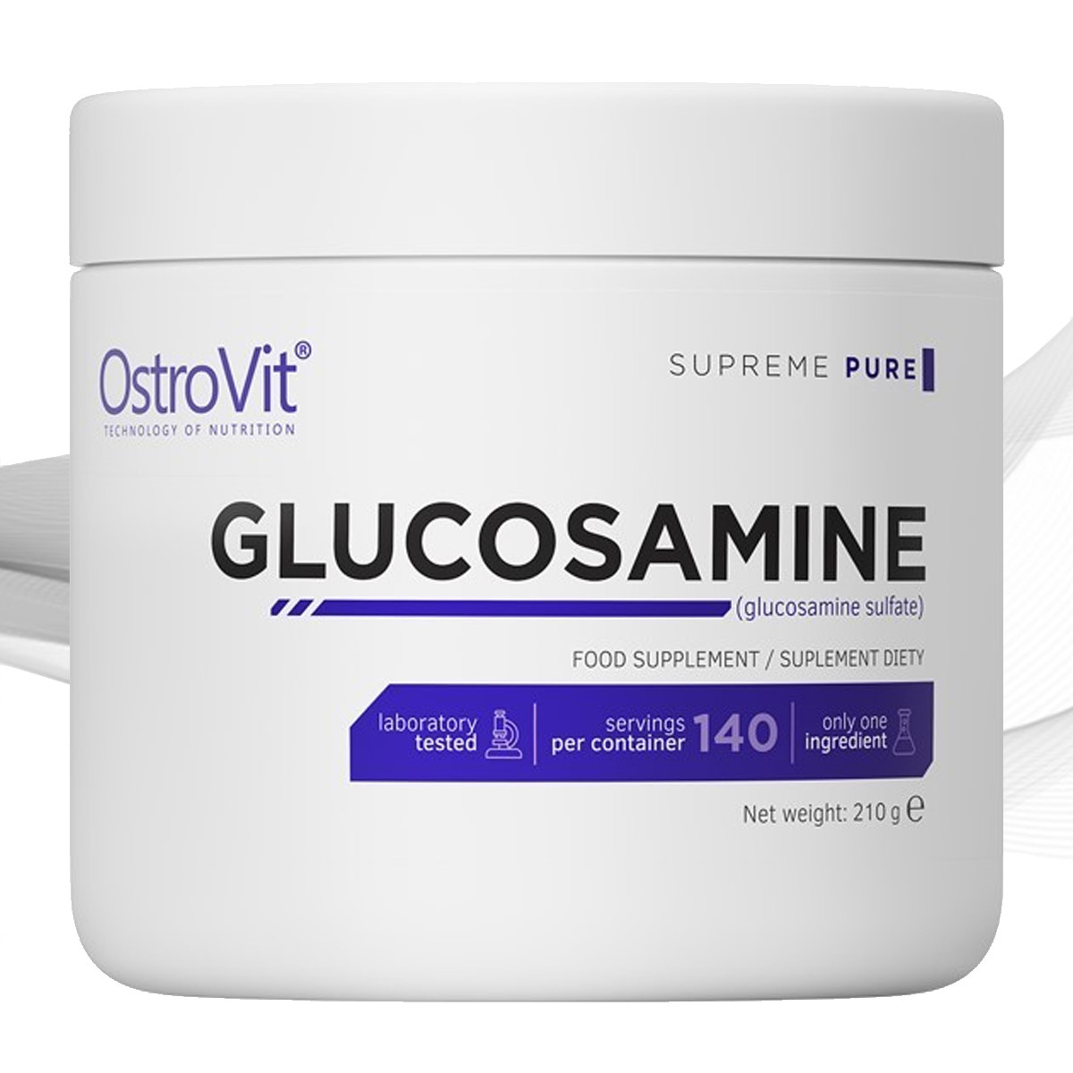 Глюкозамін OstroVit Glucosamine 210 gr pure