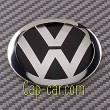 Наклейки 56мм для дисків з емблемою Volkswagen. (Фольцваген) Ціна визначається за комплект з 4-х штук