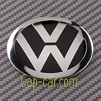 Наклейки 56мм для дисків з емблемою Volkswagen. (Фольцваген) Ціна визначається за комплект з 4-х штук