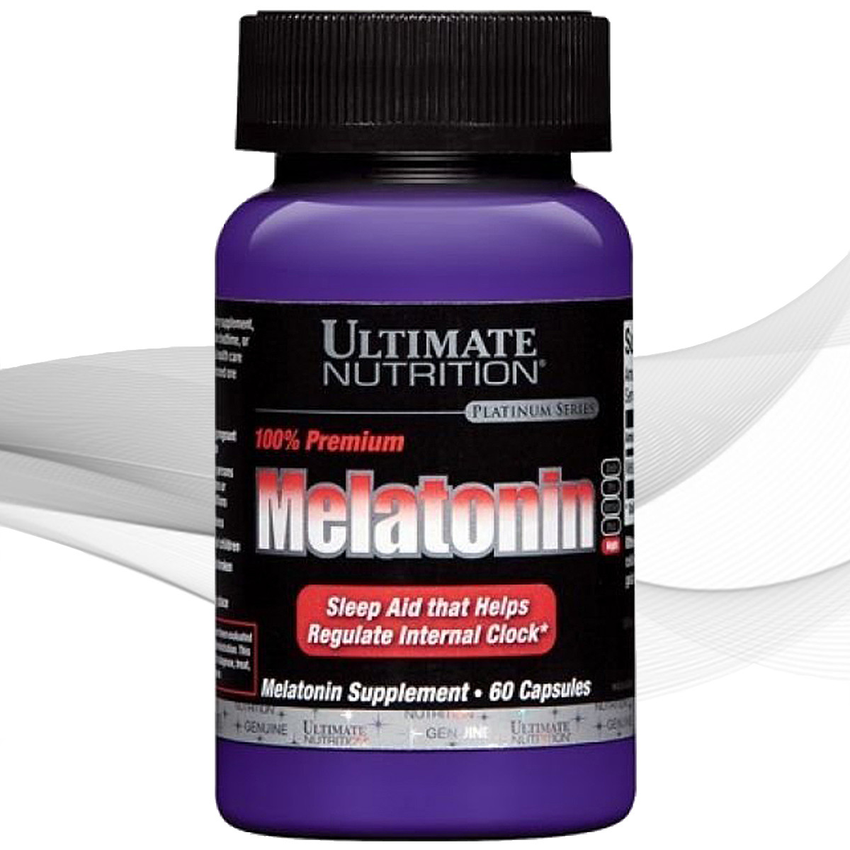 Мелатонін Ultimate Nutrition UltN Melatonin 60 кап