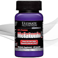 Мелатонін Ultimate Nutrition UltN Melatonin 60 кап