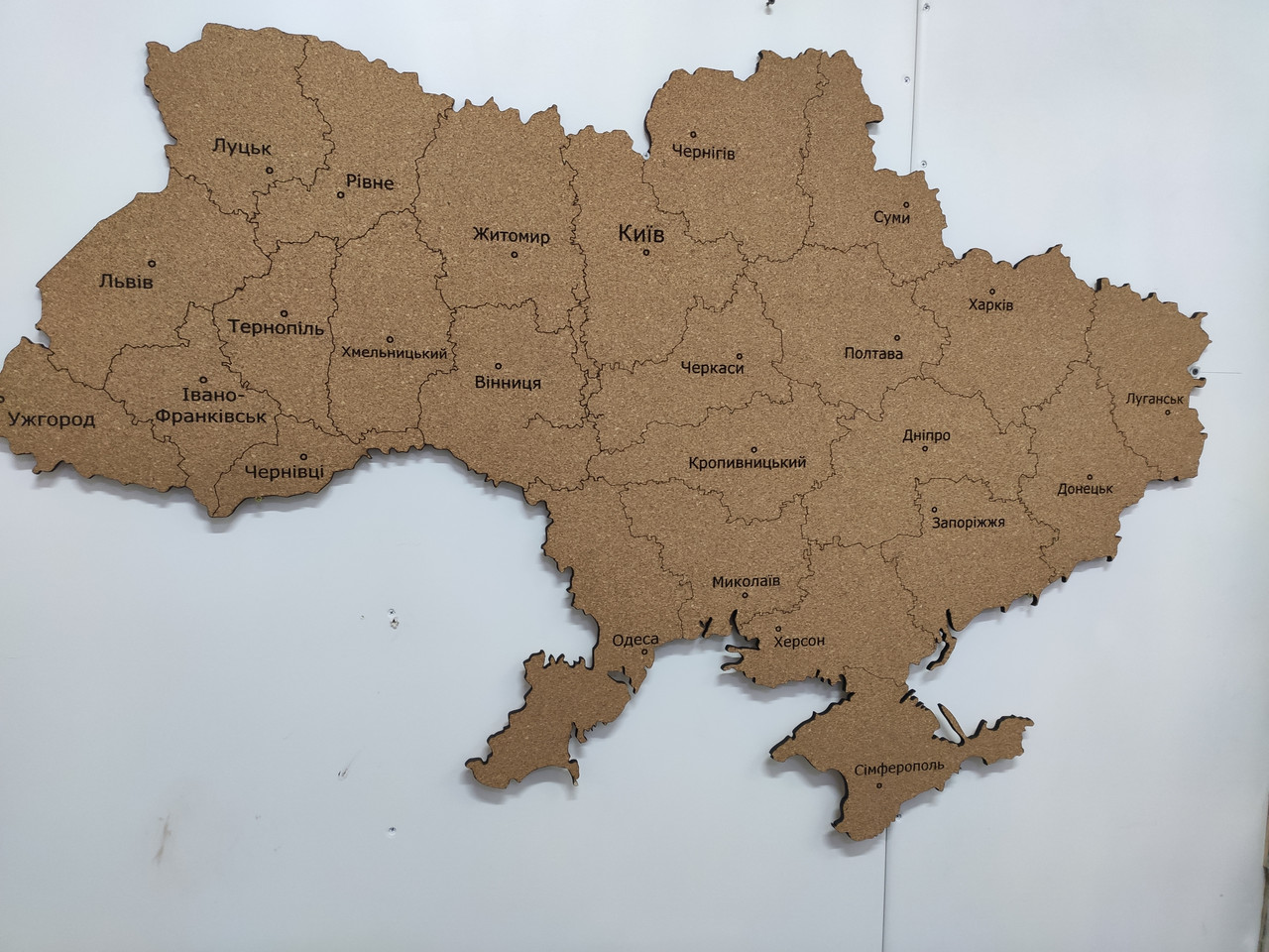 Пробкова карта України