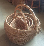 Комплект кошиків "Голендер круглий", фото 7