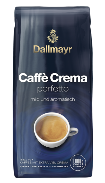 Кава Dallmayr зернова Caffe Crema Perfetto 1 кг, фото 1