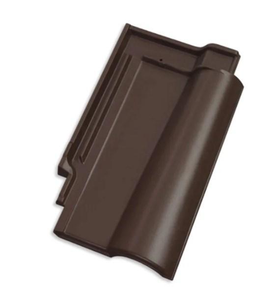 Керамічна черепиця Tondach Романська 12 коричнева ангоба