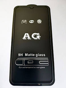 Захисне скло AG Matte Full Glue для Xiaomi Redmi 7 Матове Чорне