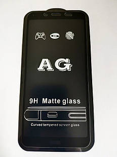 Захисне скло AG Matte Full Glue для Xiaomi Redmi 7A Матове Чорне
