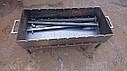 Мангал металевий на 6 шампурів із сталі товщиною 5 мм., фото 2