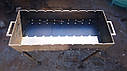 Мангал металевий на 6 шампурів із сталі товщиною 5 мм., фото 3