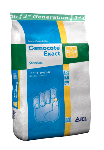 Osmocote Exact Standard 12-14м 15+9+11+2,5 МgО+TE 25кг