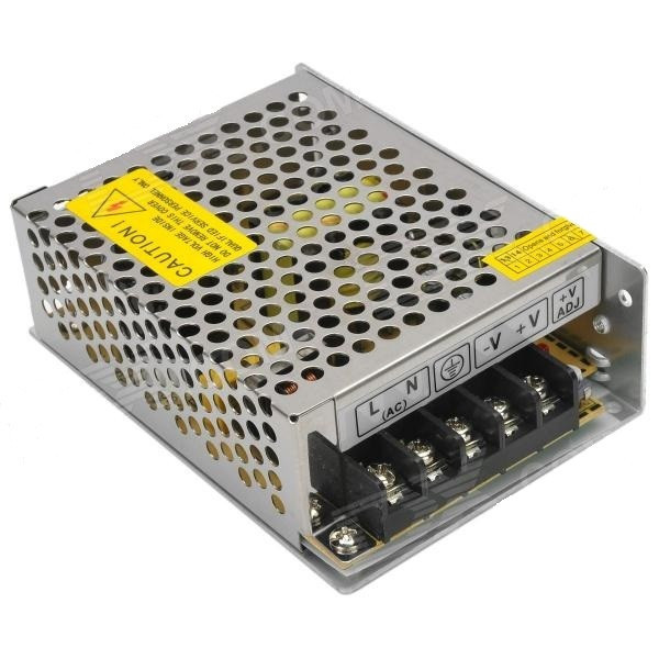 Блок живлення LEDTech 5v 5a 25w, 5в 5а 25вт в перфорованому корпусі. Стандарт. Гарантія 1 рік