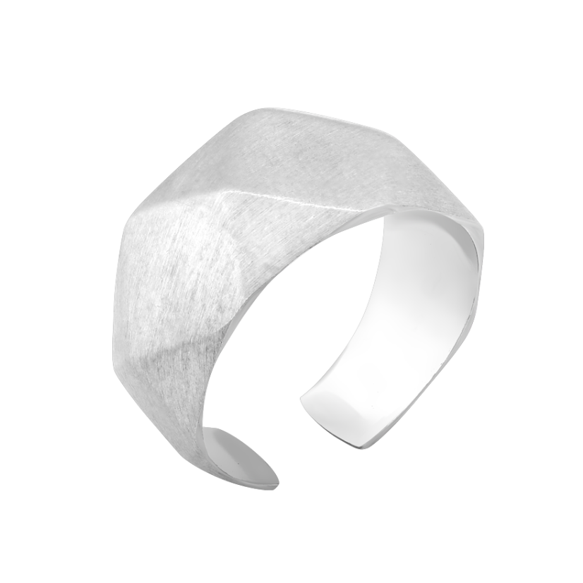 Срібна каблучка тематична без каменів Скіфи