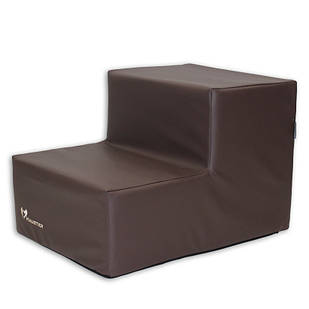 Сходинки для собак екошкіра Chocolate 2х-Рівневі