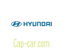 Наклейки для дисків з емблемою Hyundai. 56мм ( Хюндай )