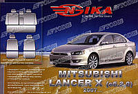 Авточехлы Mitsubishi Lancer X (об. 2,0) 2007- Nika