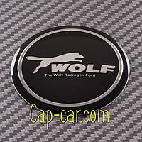 Наклейки для дисков с эмблемой Ford Wolf. ( Форд вольф ) Цена указана за комплект из 4-х штук