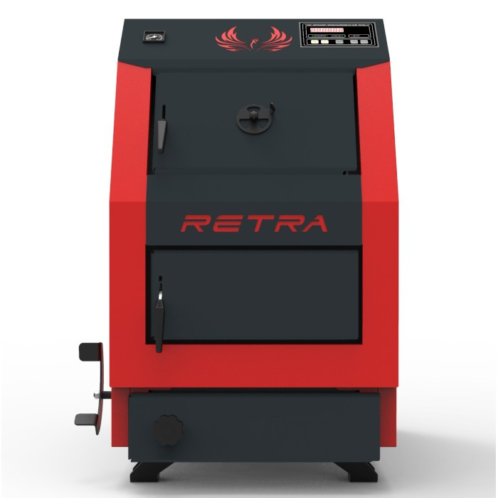 Побутовий котел на твердому паливі тривалого горіння РЕТРА-3М 25 кВт (RETRA 3-M)