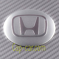 Наклейки 56мм для дисков с эмблемой Honda. (Хонда) Цена указана за комплект из 4-х штук