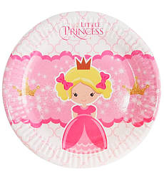 Паперові тарілки "Принцеса", 10 шт., Ø - 18 см