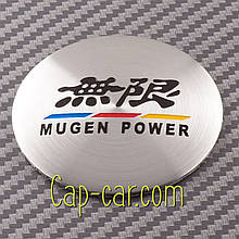 Наклейки для дисків з емблемою Honda Mugen power. ( Хонда Муген павер ) Ціна вказана за комплект з 4-х штук
