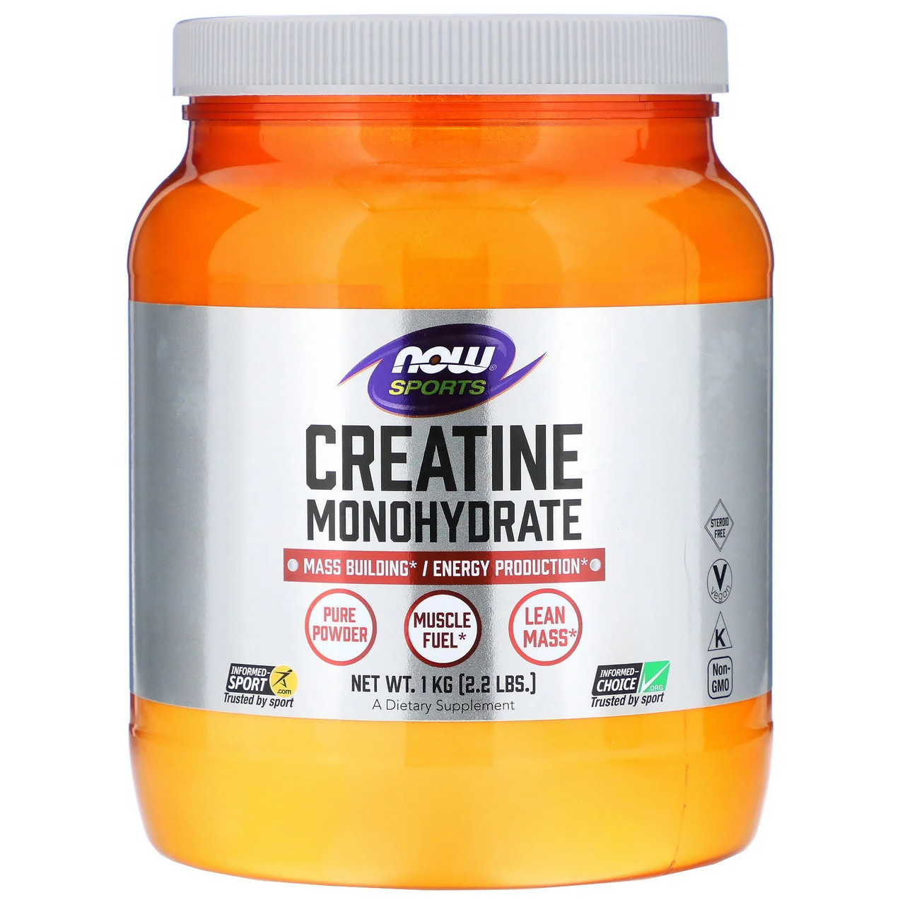 Креатин моногідрат Now Foods Creatine Monohydrate 1000 г