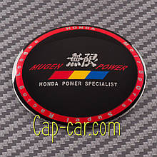 Наклейки 56 мм для дисків Honda Mugen power. (Хонда Муген павер) Ціна за комплект із 4 штук