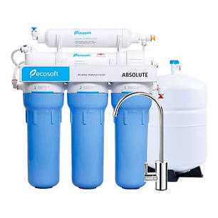 Фільтр зворотного осмосу Ecosoft Absolute 5-50 + Подарунок, фото 2