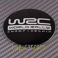 Наклейки 56мм для дисков с эмблемой Subaru WRC. (Субару ВРС) Цена указана за комплект из 4-х штук