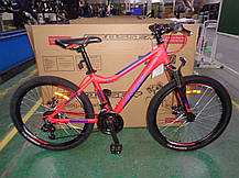 Горный велосипед 26 дюймов Crosser Trinity рама 17" WHITE, фото 2