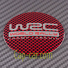 Наклейки для дисков с эмблемой Subaru WRC. ( Субару ВРС ) Цена указана за комплект из 4-х штук