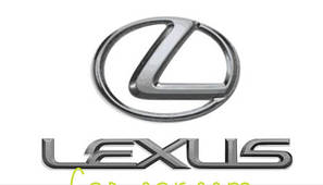 Наклейки для дисків з емблемою Lexus. 56мм ( Лексус )