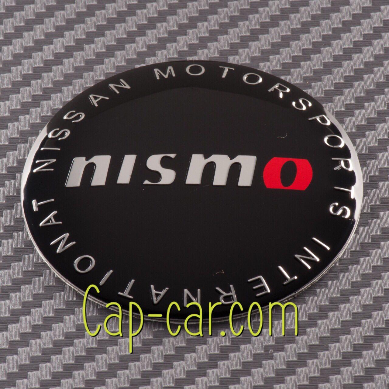 Наклейки для дисків з емблемою Nissan Nismo. ( Ніссан Нисмо ) Ціна вказана за комплект з 4-х штук