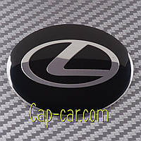 Наклейки 56 мм для дисків з емблемою Lexus. (Лексус) Ціна вказана за комплект із 4 штук