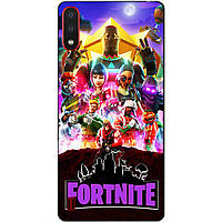 Силіконовий бампер чохол для Samsung A01 Galaxy A015f з малюнком Fortnite