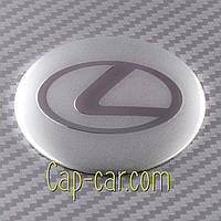 Наклейки 56ммм для дисків з емблемою Lexus. (Лексус) Ціна визначається за набір з 4-х штук