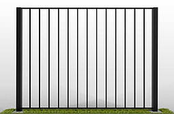 Секція металевого паркана, код: Б-0102