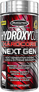 Жироспалювач MuscleTech Hydroxycut Hardcore Next Gen 100 капс.