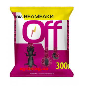 Инсектцид Ведмедка OFF, 300 м — засіб боротьби з медведкою