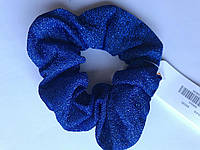 1, Ярко-синяя с блестящими нитями резинка для волос для девочки Gymboree Джимбори Оригинал