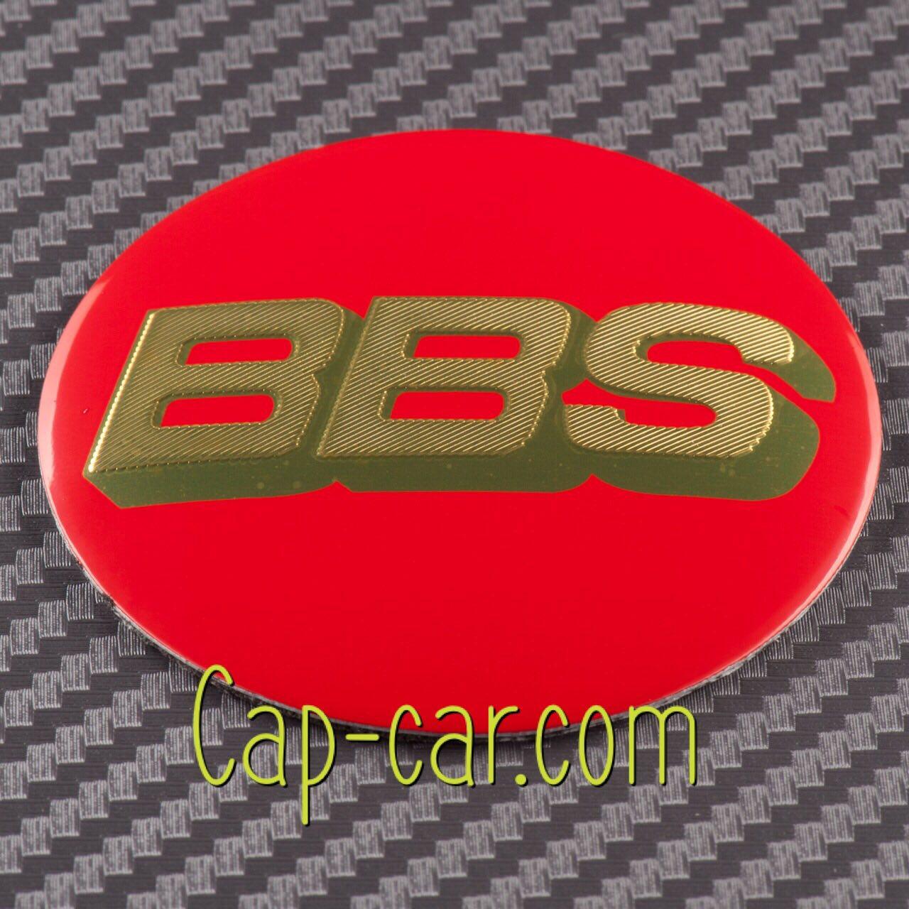 Наклейки для дисків з емблемою BBS. ( ББС ) Ціна вказана за комплект з 4-х штук, фото 1