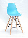 Полубарный стілець Nik Eames, блакитний 52, фото 2
