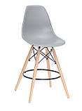 Полубарный стілець Nik Eames, сірий 16, фото 2