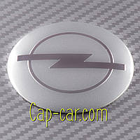 Наклейки 56 мм для дисків з емблемою Opel. (Опель) Ціна вказана за комплект із 4 штук