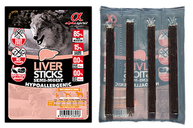 Alpha Spirit Liver Sticks — палички з печінкою для собак, 16 шт.