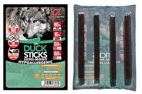 Alpha Spirit Duck Sticks — палички з качкою для собак, 16 шт.