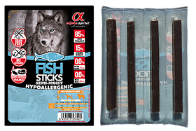 Alpha Spirit Fish Sticks — палички з рибою для собак, 16 шт.