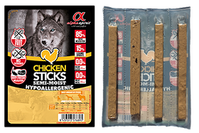 Alpha Spirit Chicken Sticks — палички з куркою для собак, 16 шт.