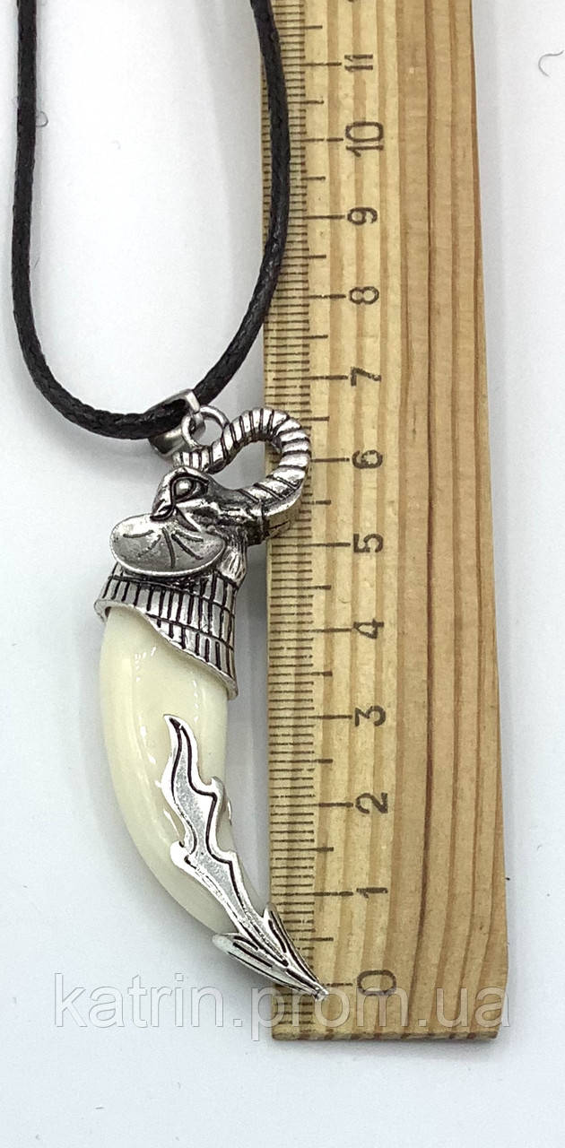 Кулон-талисман,амулет на шею «Клык Слона» с наконечником - фото 7 - id-p1159878266