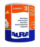 Интерьерная акрилатная краска Aura Lux Pro 3, 1 л